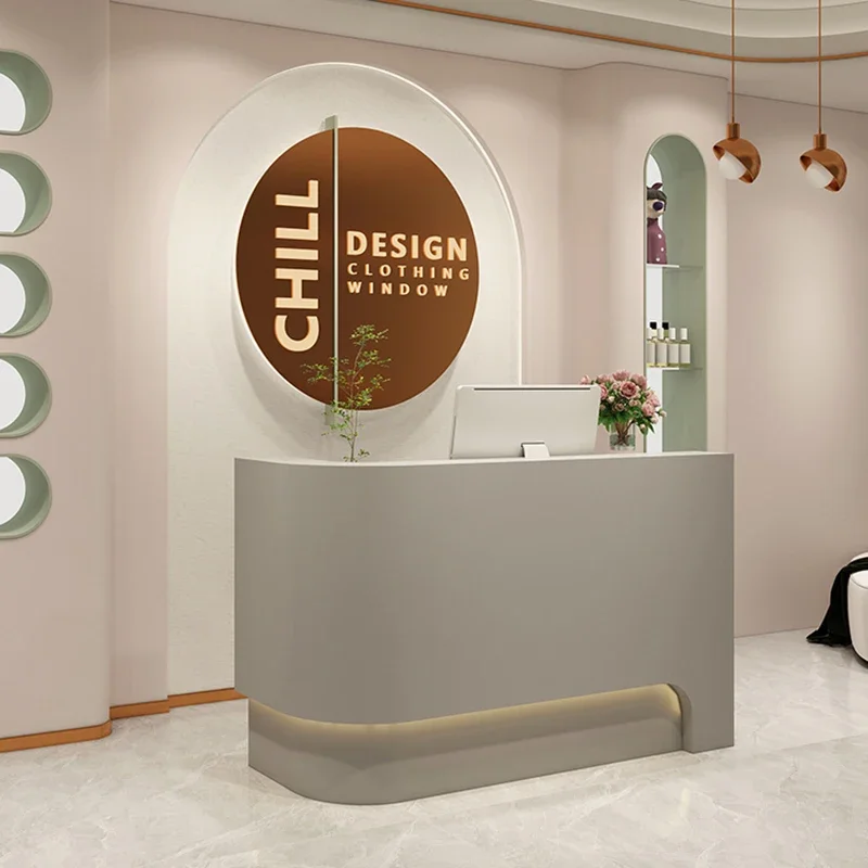 Коммерческая стойка регистрации барная витрина подставка для лекций клиники