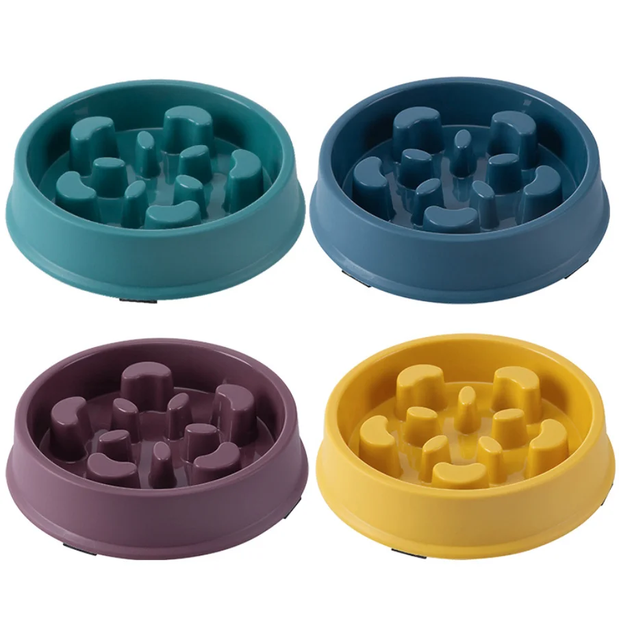 Миска для медленной еды домашних животных противоскользящая кормушка собак