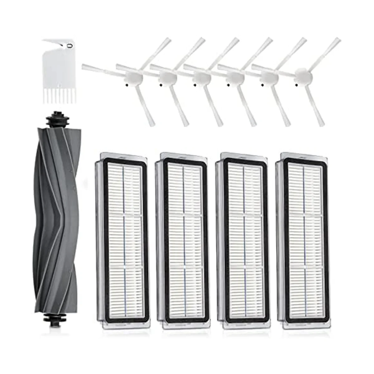 

12 Piece Accessory Set for D10S / D10S Pro / D10S Plus / L10S Pro / L10 Ultra / L10S Ultra Vacuum Cleaner Robot