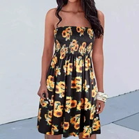 2022 fashion summer new womens wear tube top dress casual party sexy dresses female lady