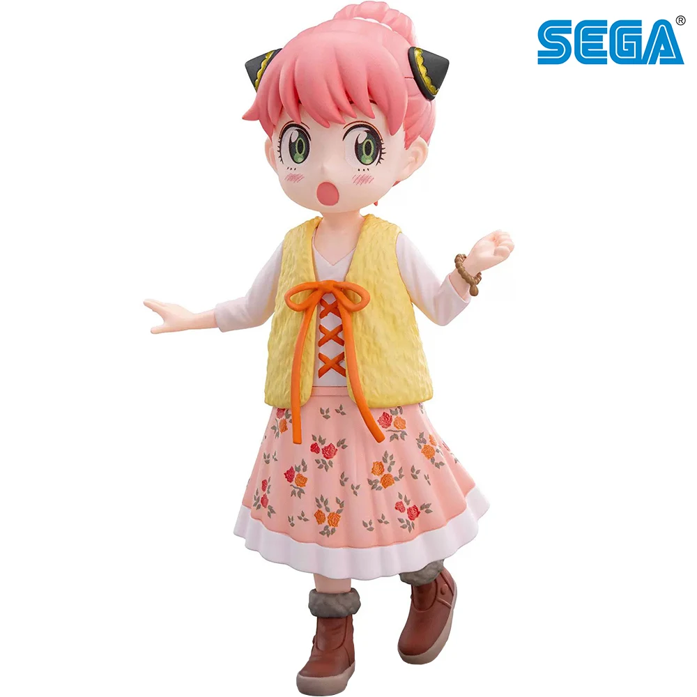 

Sega Luminasta Spy Family Anya Forger Miss Chic Oshare Coord Vol.3 Collectible Anime Figure Model Toys Gift for Fans Kids