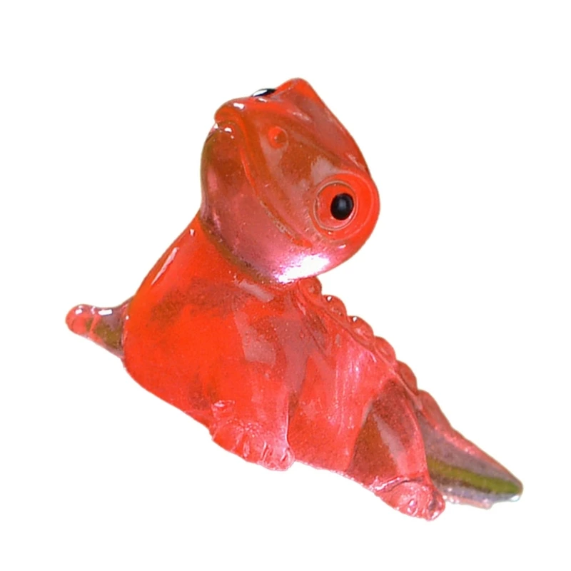 20 шт. светящиеся маленькие фигурки ящериц из смолы в темноте фигурка Lacertilian H7EA