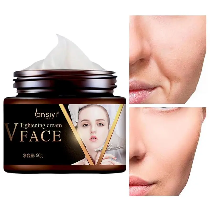 

V-Shape Face Slimming Cream Tightening And Slimming Facial Cream For Sagging Skin Slimming Face Skin Care Facial Cream V Face