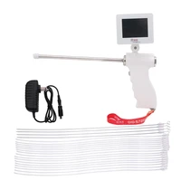 bts qkesj 5mp camera 360 degree adjustable screen dog insemination kit visual artificial insemination gun
