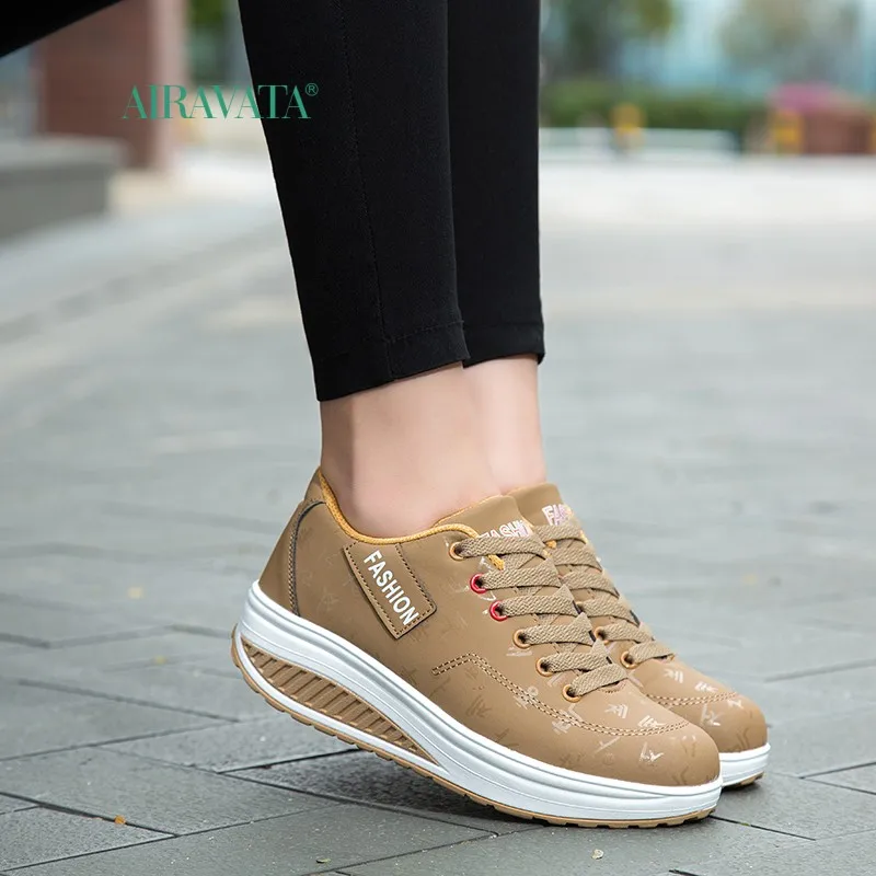 Shoe for Women Shake Shoes Women Platform Running Sneakers Thick Bottom Wedges Sneakers  Zapatos Deportivos