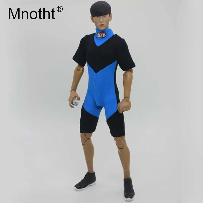 

Mnotht 1/6 Scale Male Soldier Submersible conjoined tactical suit Model diving suit Clothes For 12in Action Figure Toys m3