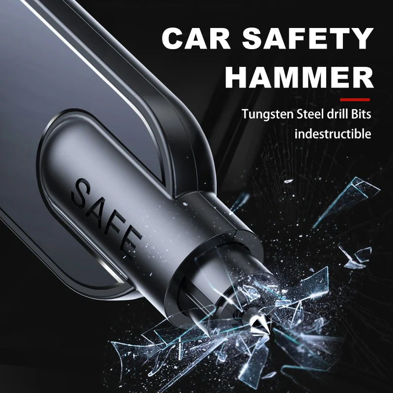 Автомобильный молоток безопасности аварийный для окна спасательный инструмент