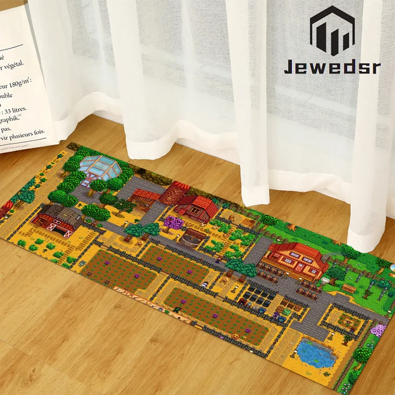 

Funny Entrance Door Mats Stardew Valley Rugs Living Room Floor Carpet Home Kitchen Rug Bathroom Mat Bath the Doormat Hallway