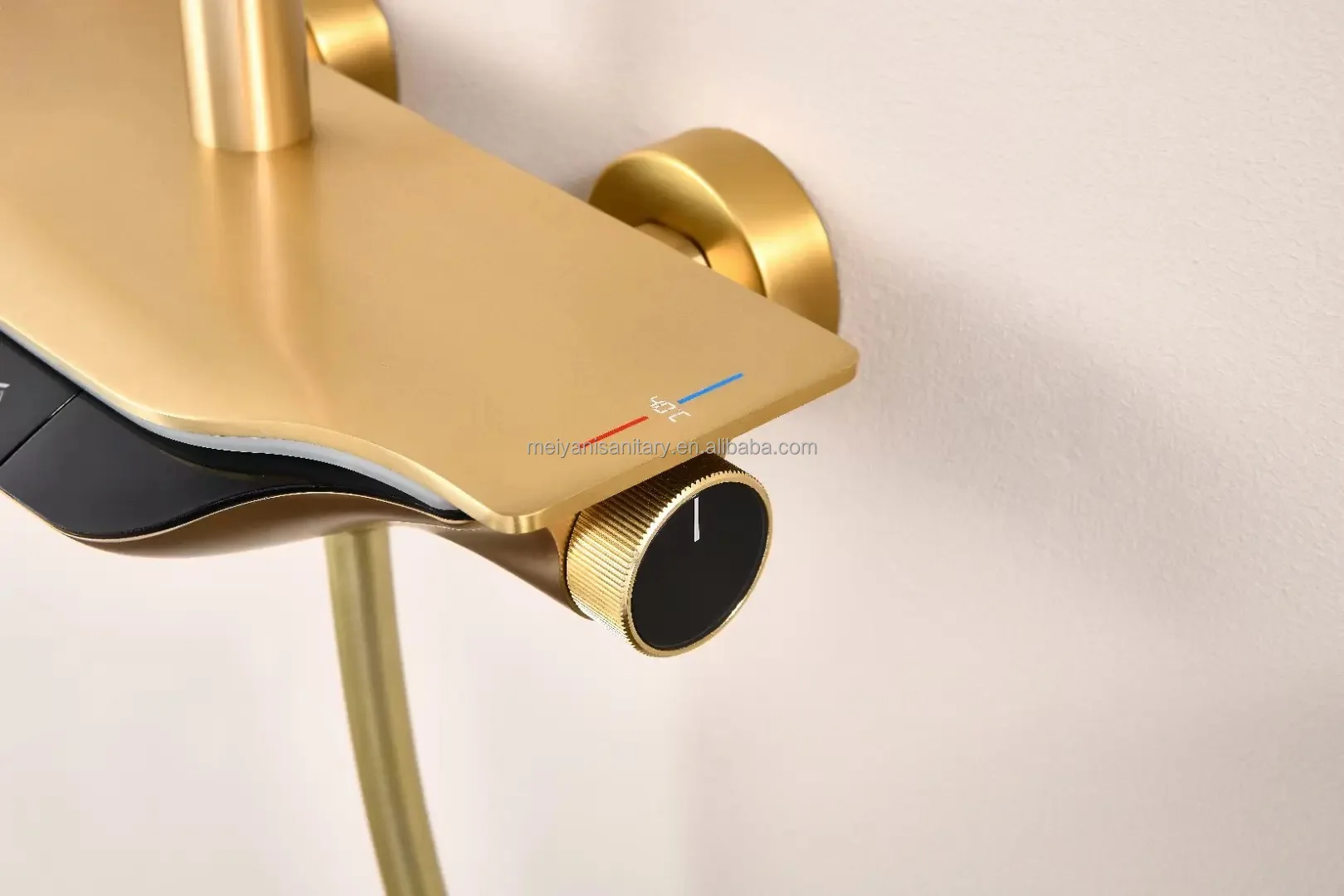 MYN Tiktok модный роскошный золотой настенный держатель для ванной комнаты с горячей