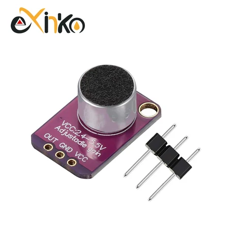 Микрофонный усилитель MAX9814 с АРУ для Arduino