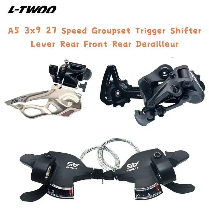 

LTWOO A5 3x9 27 Speed Groupset Trigger Shifter Lever Rear Front Rear Derailleur MTB Mountain Bike Cassette 40T X9X7 Bike Parts