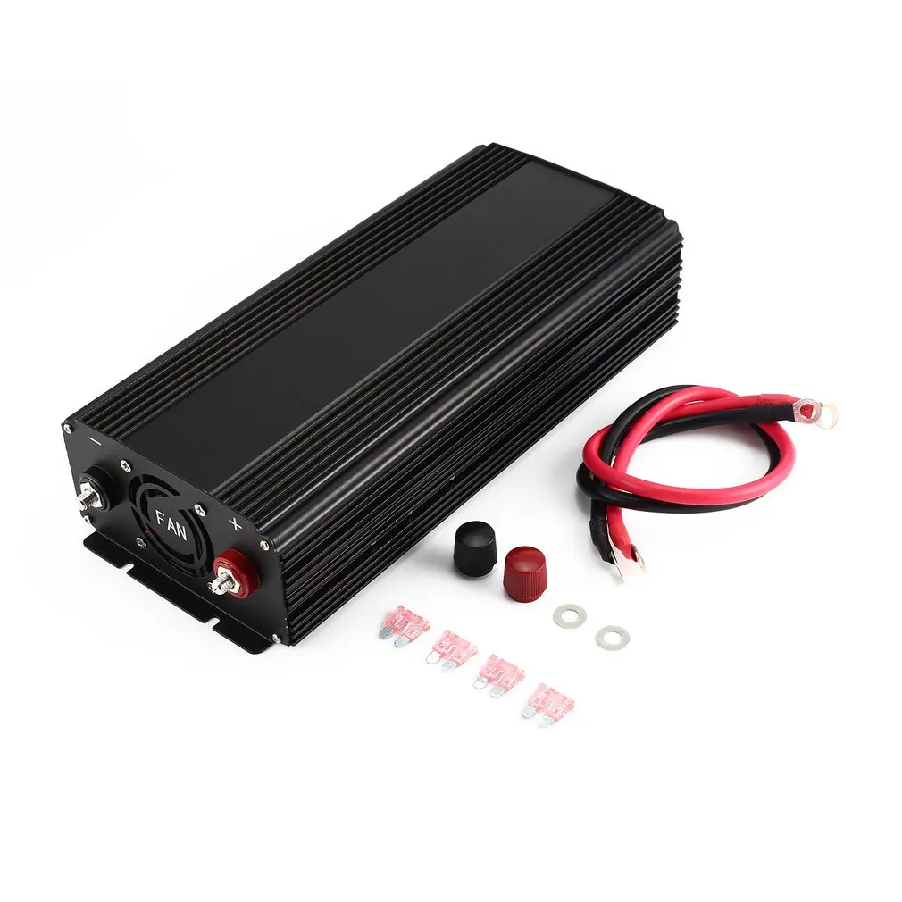 

Pure Sine Wave Converter 1500W DC 12V to AC 240V Power Inverter Charger Converter Durable Vehicle Power Supply Switch
