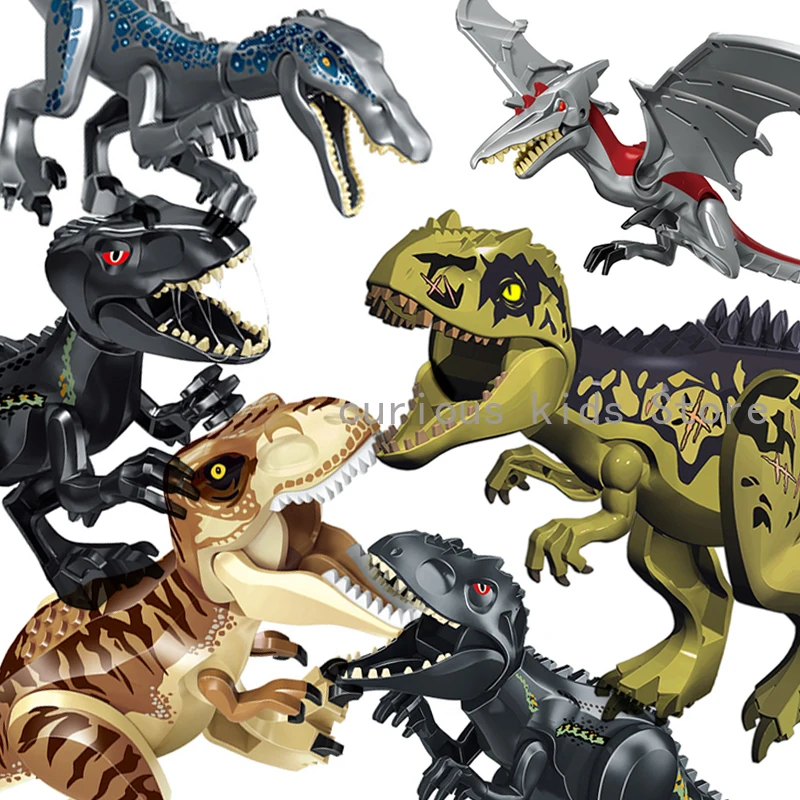 

2022 New Jurassices Large Dinosaur Southern Giant Dragon Fengshen Pterosaur Educational Toy Building Blocks Children's Gift