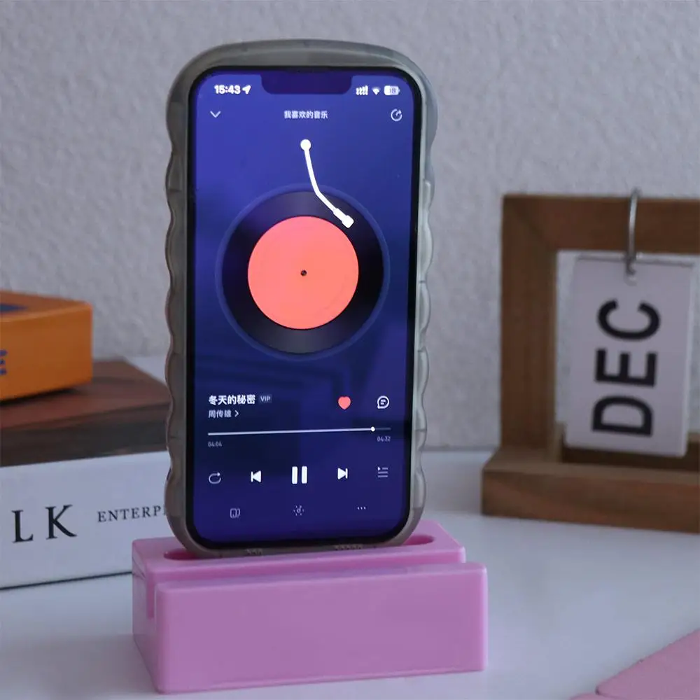 Пластиковая подставка для сотового телефона основание динамика вертикальная