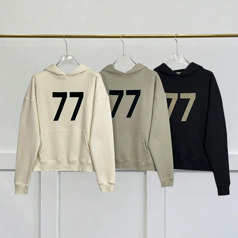 

Essentials Men's Trip Hoodies Sweatshirts Flocking Printing Letters Hip Hop Loose Unisex Fashion Oversized Cotton Hoodies