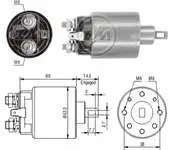 

710 для автоматического SUBARU MARS, 12 В, MICRA SUNNY