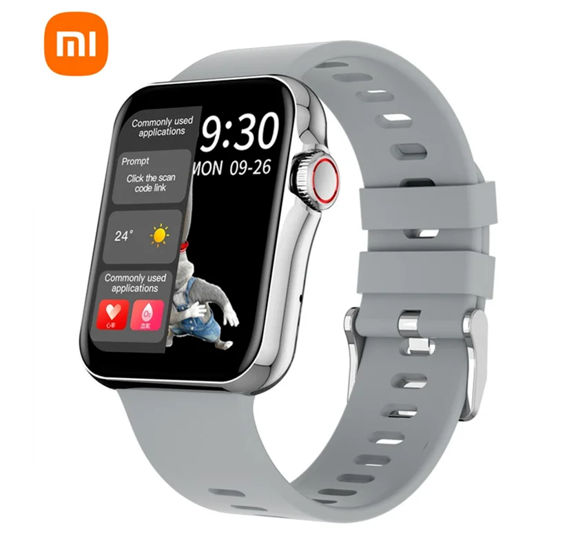 

Xiaomi smart watch men's 1.6-inch 3D screen men's sports fitness smart watch heart rate monitoring blood pressure monitoring