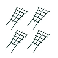 4pcs tomato mini cage potted frame flower supports decorative vegetables cucumber garden diy net stands climbing trellis