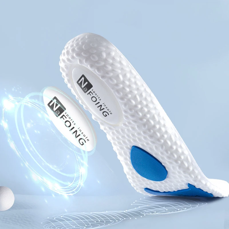 EVA Sports Insoles Men Women Breathable Shock Absorption Running Shoes Sole Pads Feet Care Orthopedic Arch Support Cushion