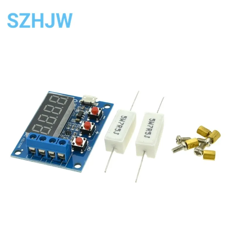 Тестер емкости аккумулятора ZB2L3, внешний телефон, Тип аккумулятора 1,2-12 В, 18650 эквивалентный тестер емкости, высокое качество