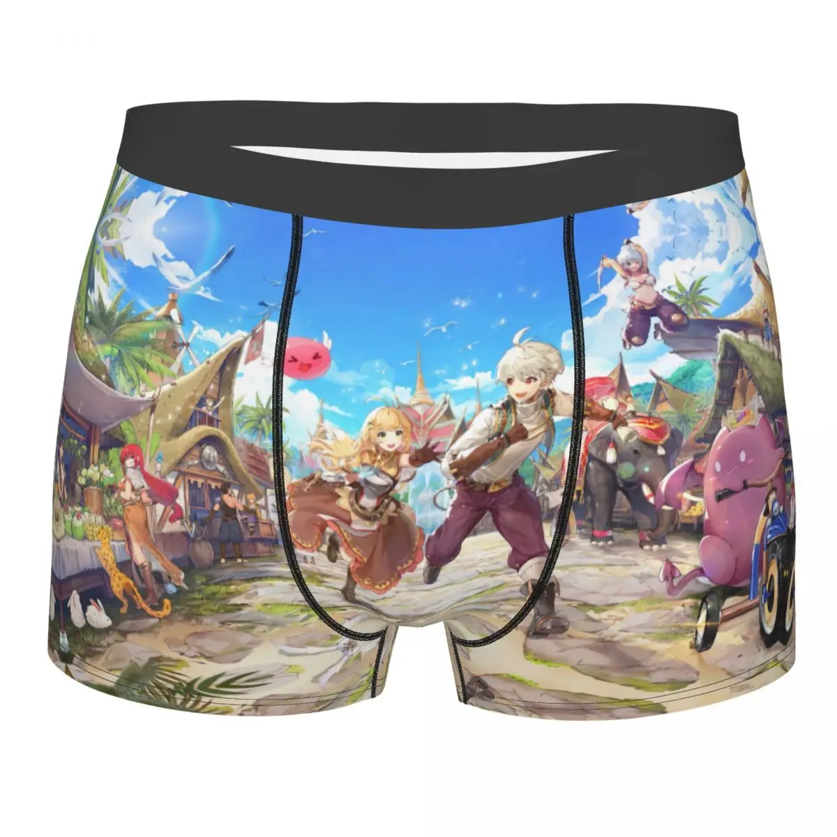 

Cute Ragnarok X Нижнее белье для игры следующего поколения брифы Мужское нижнее белье сексуальное