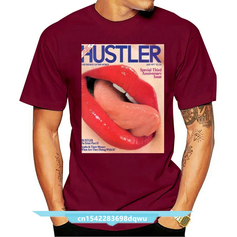 

T Shirt Hustler Tongue Tee Tattooed Tattoo Hipster Hoody Tee Shirt Fun Tattoos New Fashion For Men Long Sleeve Coat Tops