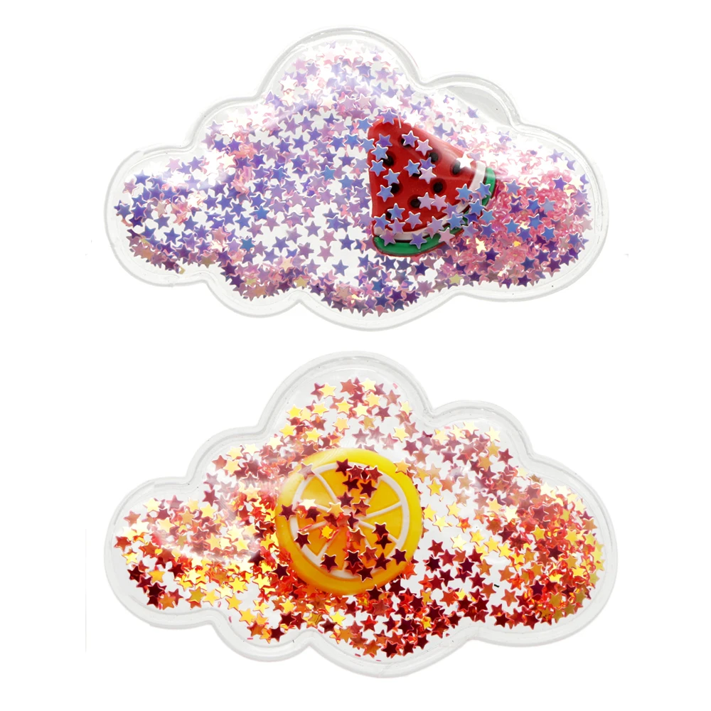 10 шт. шейкер с блестками из полимерной глины |