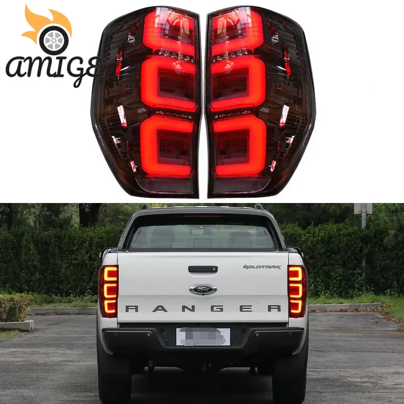 Автомобильные светодиодные задние фонари противотуманные фары для Ford Ranger 2 3 2015