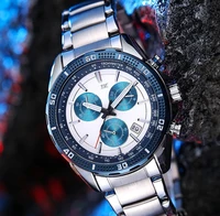 2022 new luxury brand popular multifunctional fashion sports stainless steel belt seiko quartz watch for men business