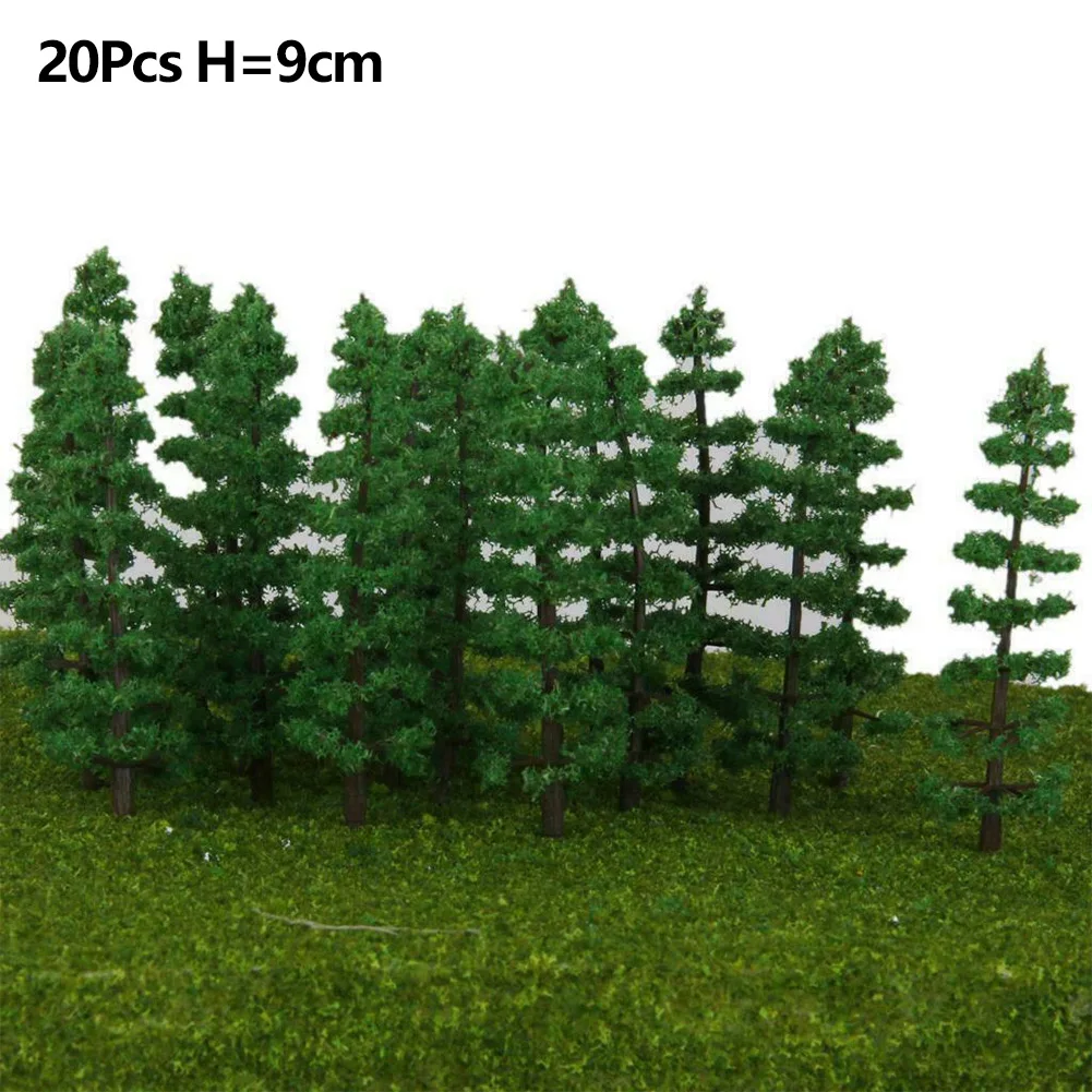 15 пластиковых моделей пальмовых деревьев Пляжная фотосессия 1:100-1:300