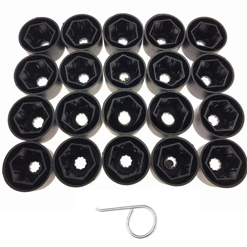 

20 шт. для VW Tiguan Golf MK5 Passat B7, колпачок ступицы колеса, гайка, болт, крышка обода, винты для шин, заглушки, шпильки, украшения для автомобиля, аксессуары