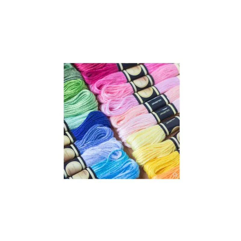 

WY CXC Threads Two labels rose to me 10 pieces cross stitch threads cross stitch embroidery thread / Custom threads colors