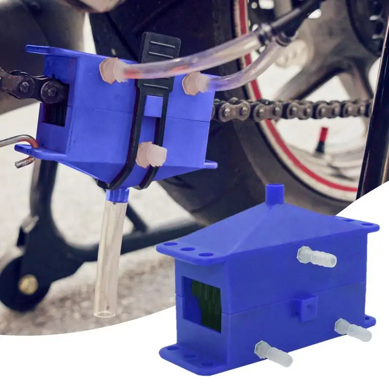 

Motorcycle Chain Cleaning Machine Brush Gear Cleaner Tool For Motorbike Chains Lube Device Lubricating Motorcycle Bicycle Access