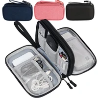 new travel organizer bag cable storage organizers pouch carry case portable waterproof double layers storage bags for cable cord