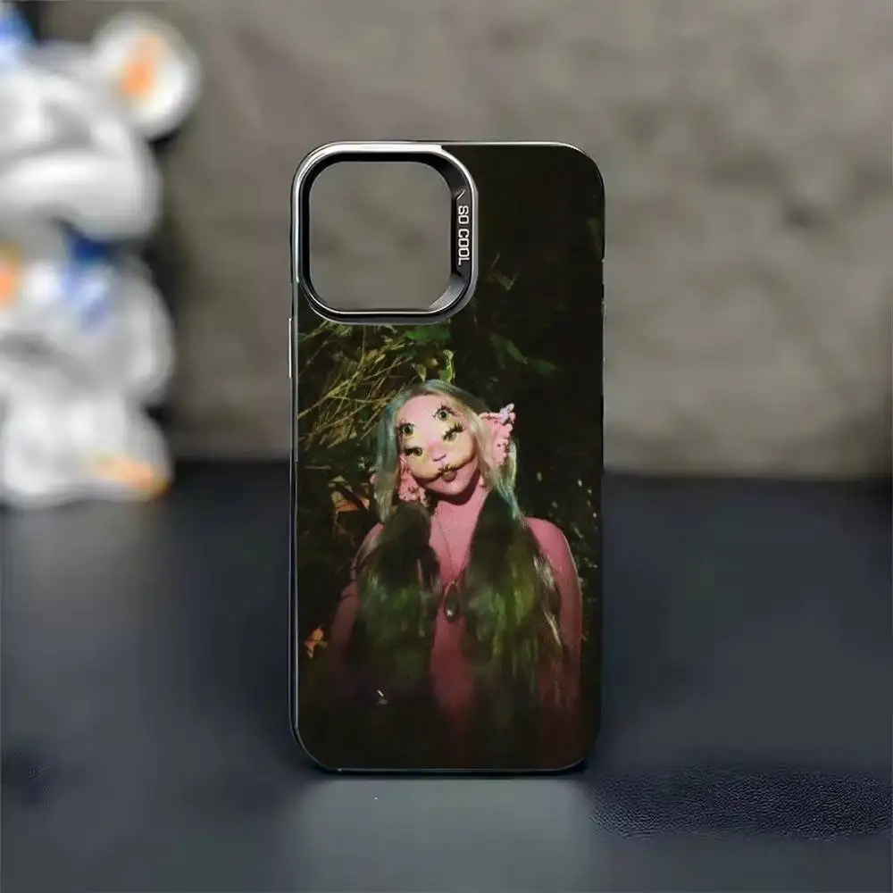 Чехол для телефона Singer M-Melanie Martinez H-HADES THE SACRIFICE для iPhone 17 16 15 14 13 12 11 Pro Max Plus, матовый, серебристый, цвета конфет. (art.: 3920daee472c2) - 3920daee472c2