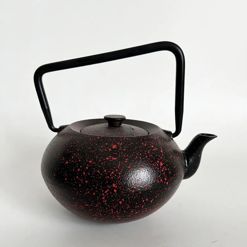 Уникальный чугунный чайник с ситечком 400 мл |