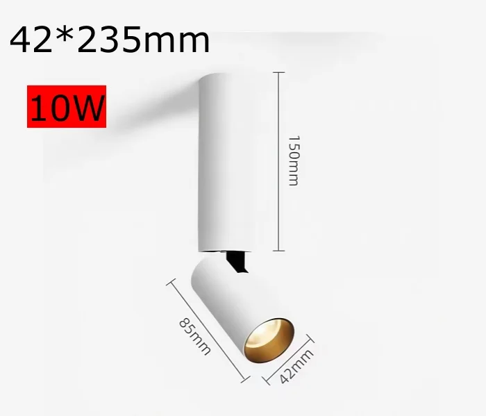 

Светодиодный поворотный потолочный светильник YNPO 10Вт/20Вт