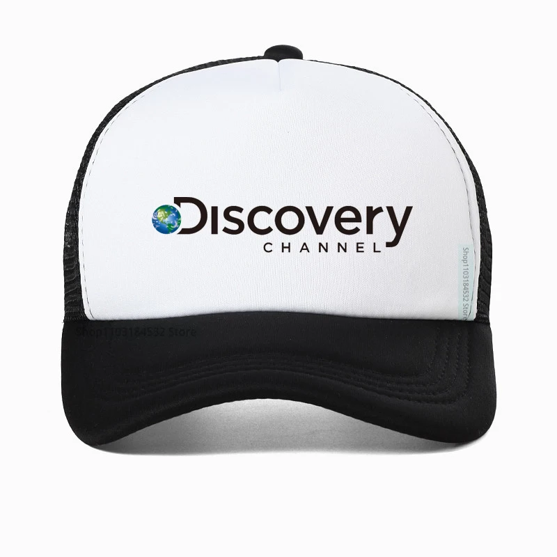 

outdoors Discovery Channel Sitcoms Baseball Cap Women Men Adjustable snapback hat expedition Mesh Breathable hats Casquette