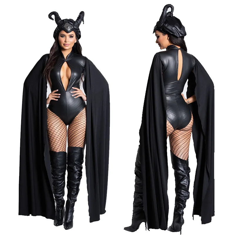 

Foreign Trade Women Sexy Queen Game Uniform Role-playing Suit European And American Women Halloween Devil Costume