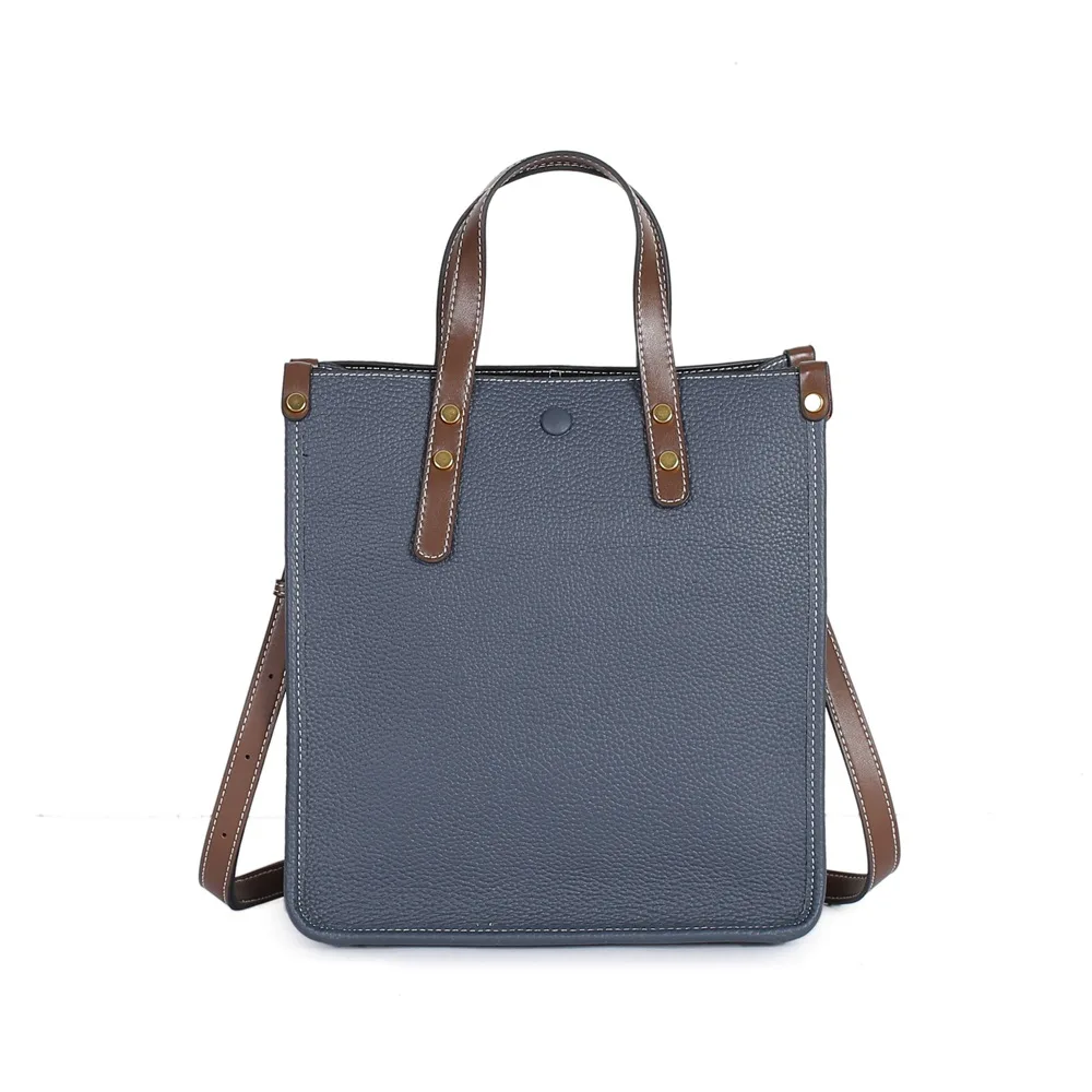 Nouvelle niche française sac fourre-tout en cuir sac à main sac crossbody sac à la mode cent épaule sac femmes