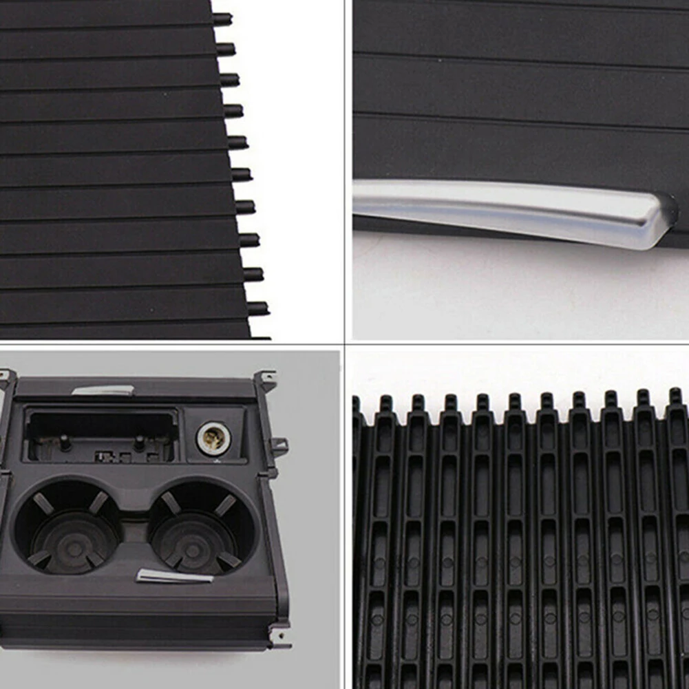 

High Quality Material Interior Replacement Parts Roller Shutter Cover 1pc Center Console Roller Blind Cup Holder