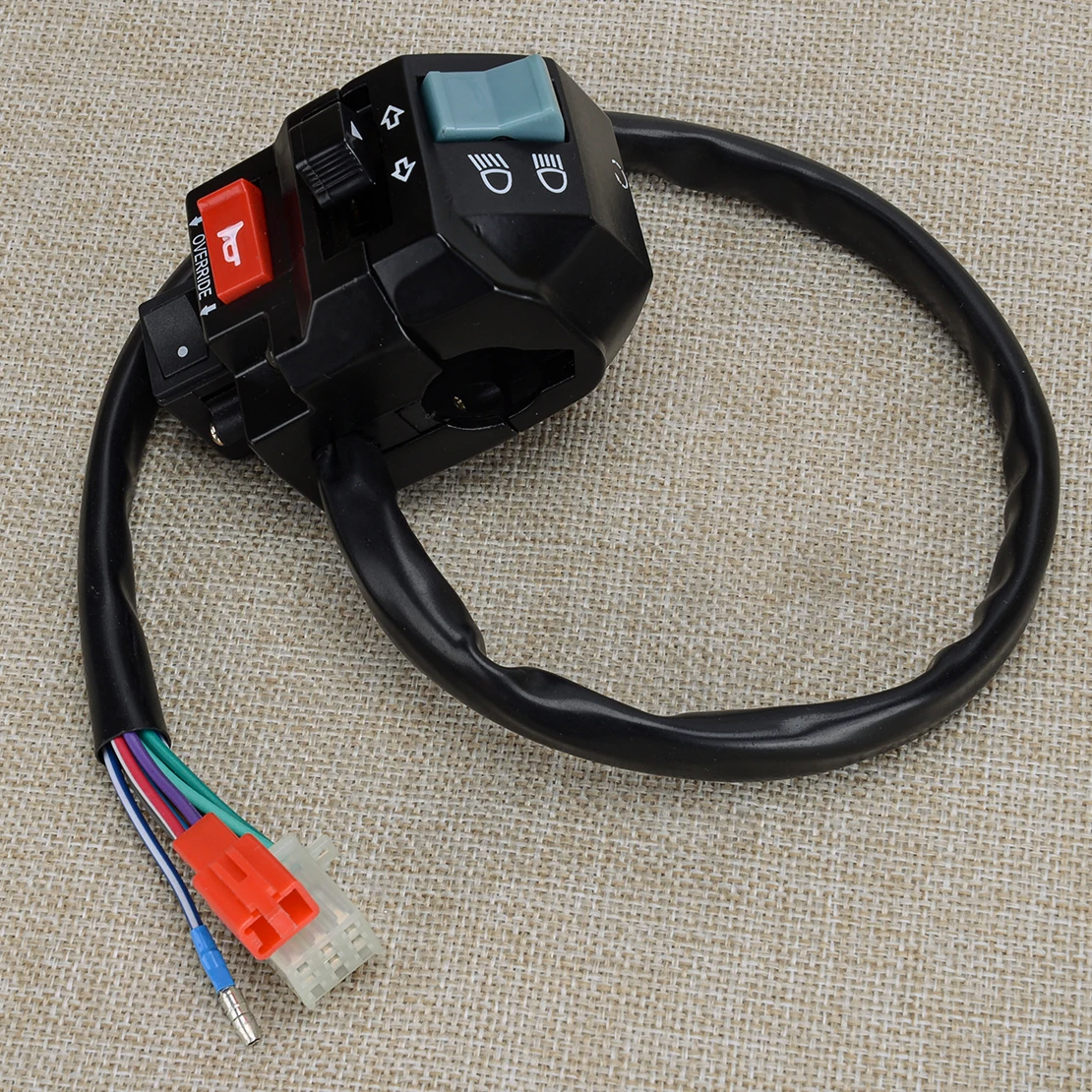 30114 мотоциклетный черный левый руль функциональный переключатель в сборе