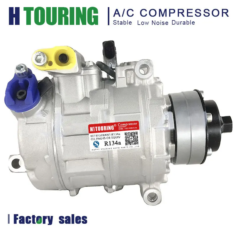 

7SEU17C ac compressor for Audi A4 A5 A6 A8 Q7 R8 / VW Touareg DCP02015 400260805B 447190-6920 8K0260805B 447190-8690 4H0260805H