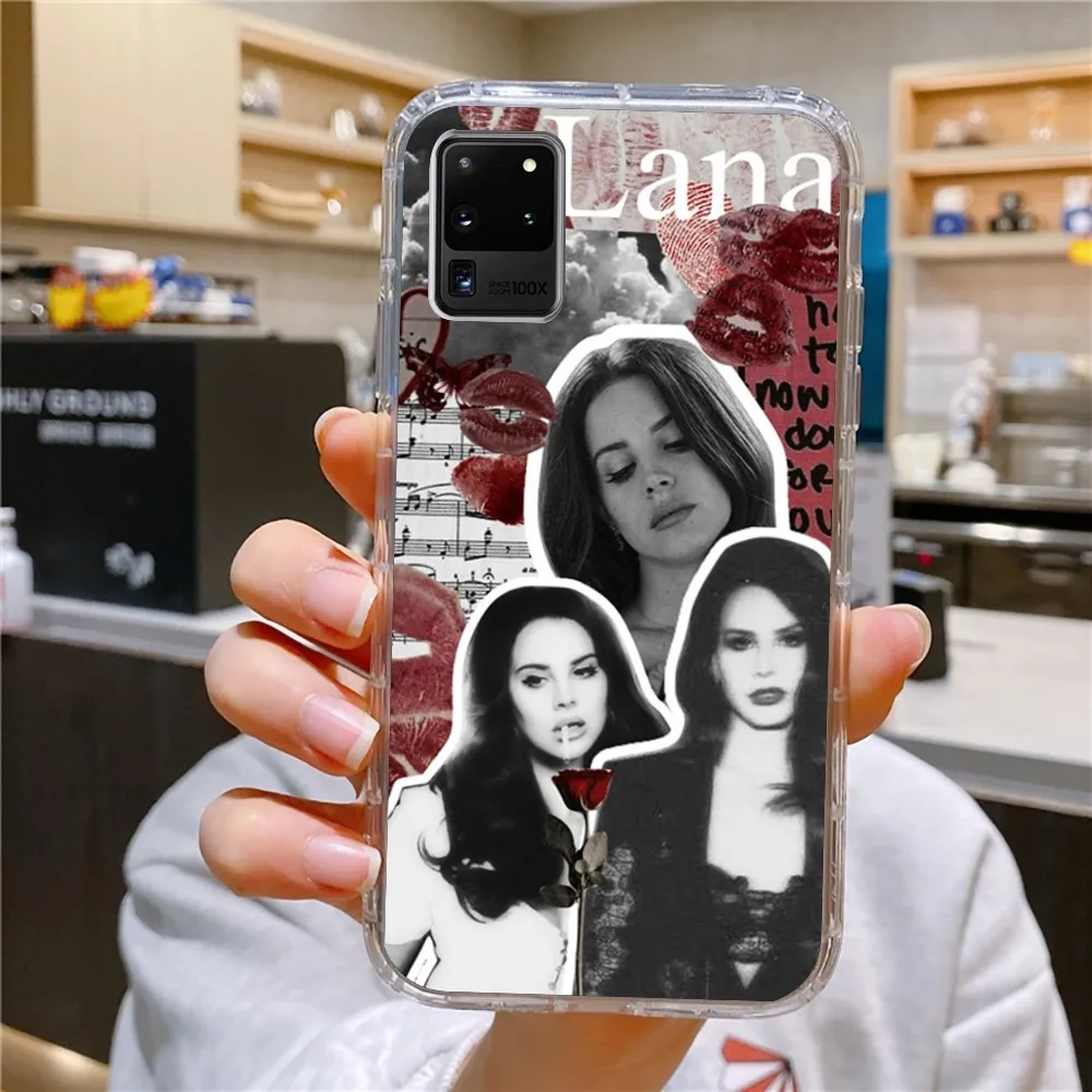 Чехол для телефона с постером Лана Дель Рей певицы крафт Samsung Galaxy A52 A12 A51 S21 Edge S22ULTRA