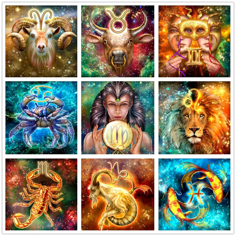 

5d алмазная живопись, созвездия, круглые алмазы, полная Алмазная картина «сделай сам», декоративная живопись, 30x30 см, алмазная живопись