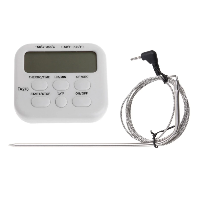 

Digital Water Thermometer Liquid with Waterproof for food Milk Long Probe