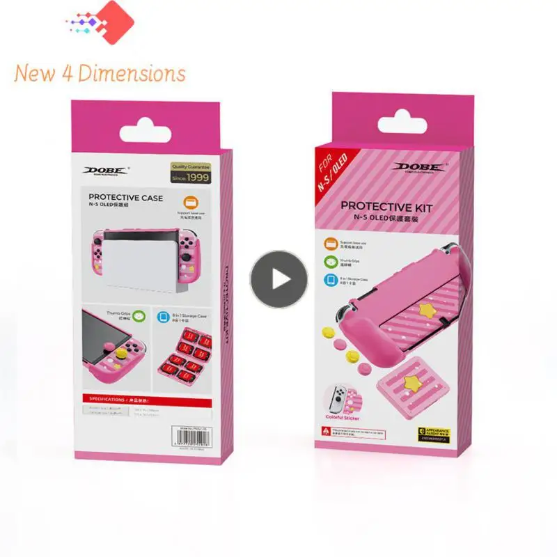 

Pink Anti-scratch Protective Case Set Anti-dust Console Protective Cover Against Water High Quality Materials Console Cover Set