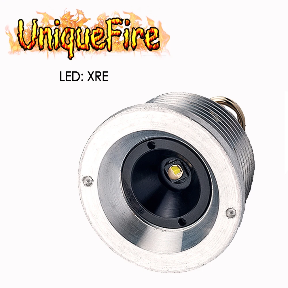 

UniqueFire 1503 XRE красный светодиодный светильник в таблетках светодиодный головной испускающий модуль держатель лампы для фонафонарь UF1503