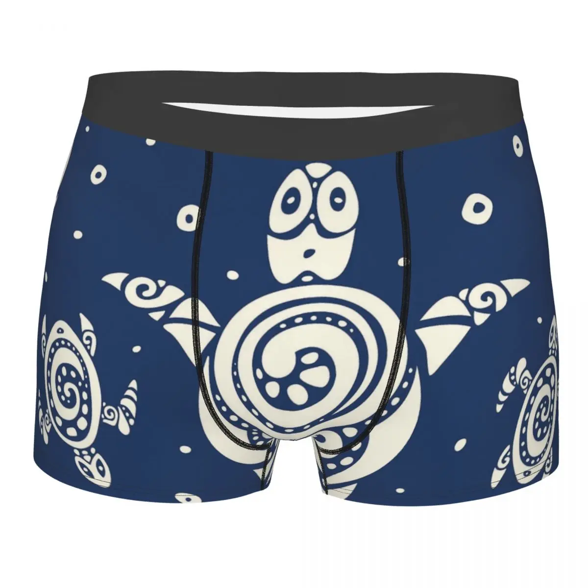 

Animals of The Sea Clever Gentle Free And Happy Sea Turtles Underpants Breathbale Panties Men's Underwear Print Shorts Briefs