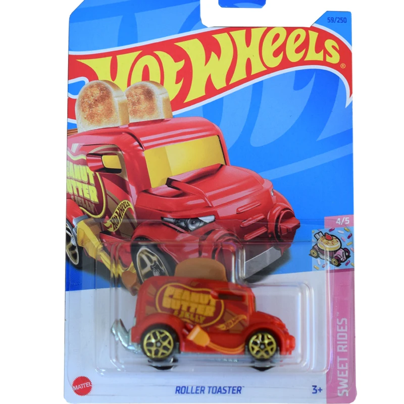 Hot Wheels 1/64 Роликовый тостер металлический автомобиль